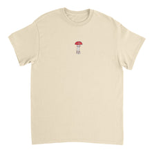 将图片加载到图库查看器，Red Mushroom - Cotton Unisex Crewneck T-shirt
