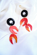 Load image into Gallery viewer, Dalí Inspired Earrings - Lobster Phone
