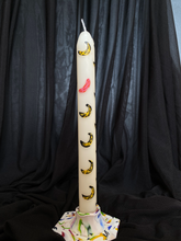 将图片加载到图库查看器，Hand painted Candles - Banana Cover - Andy Warhol
