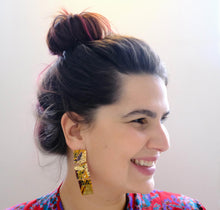 Cargar imagen en el visor de la galería, Klimt Square - Earrings
